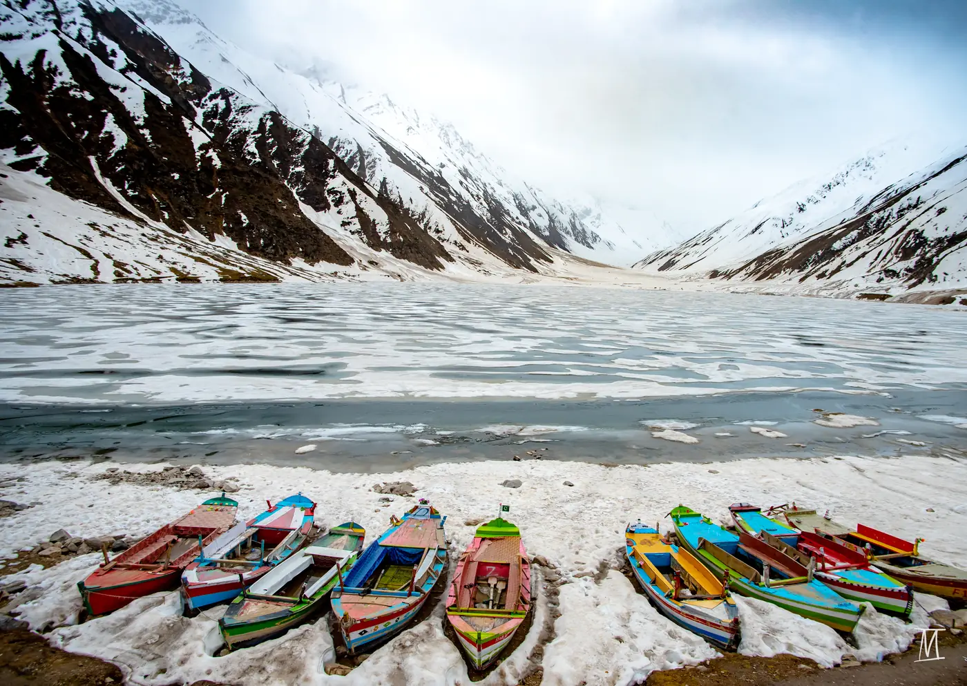 Alpine Lakes, northern Pakistan. Photograph by Yashkuk