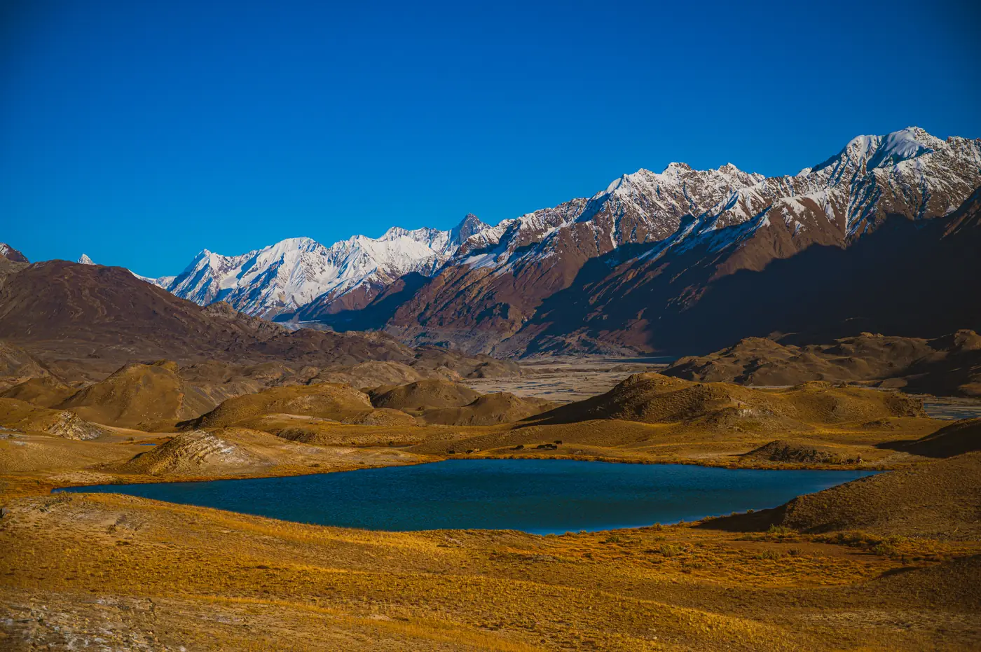 Alpine Lakes, northern Pakistan. Photograph by Yashkuk