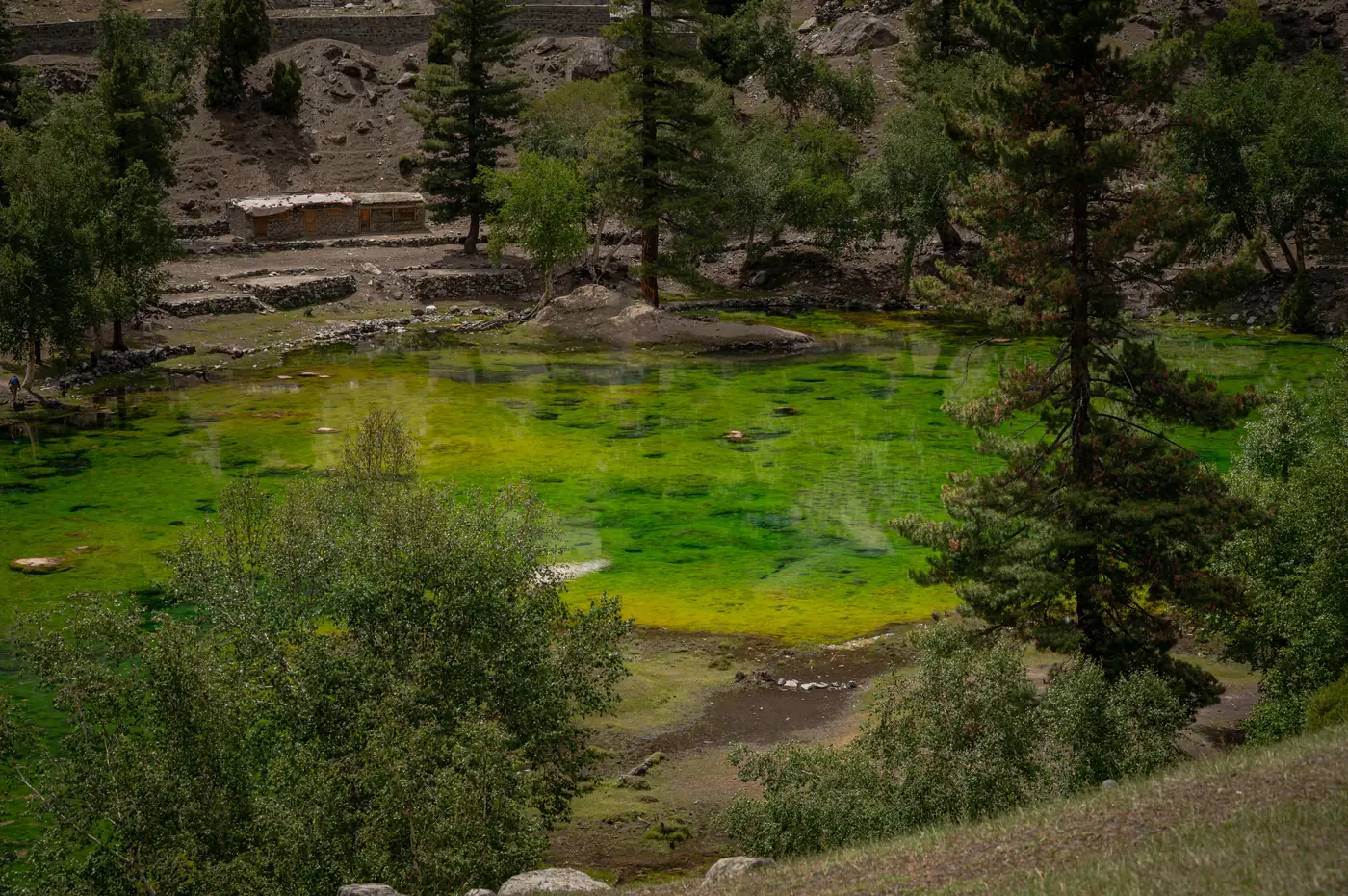 Alpine Lakes, northern Pakistan. Photograph by Yashkuk