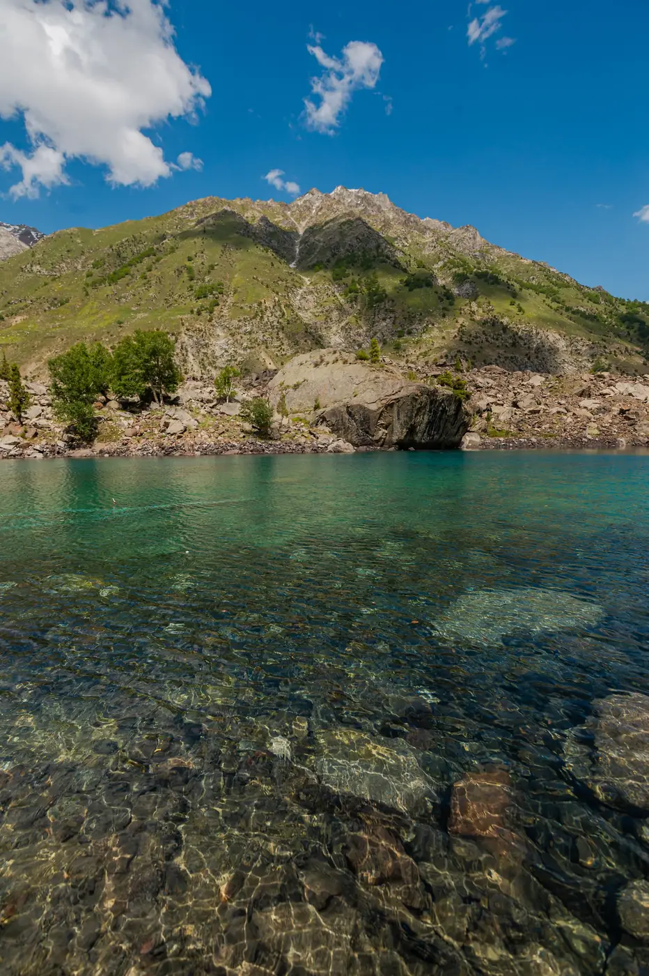 Alpine Lakes, northern Pakistan. Photograph by Yashkuk