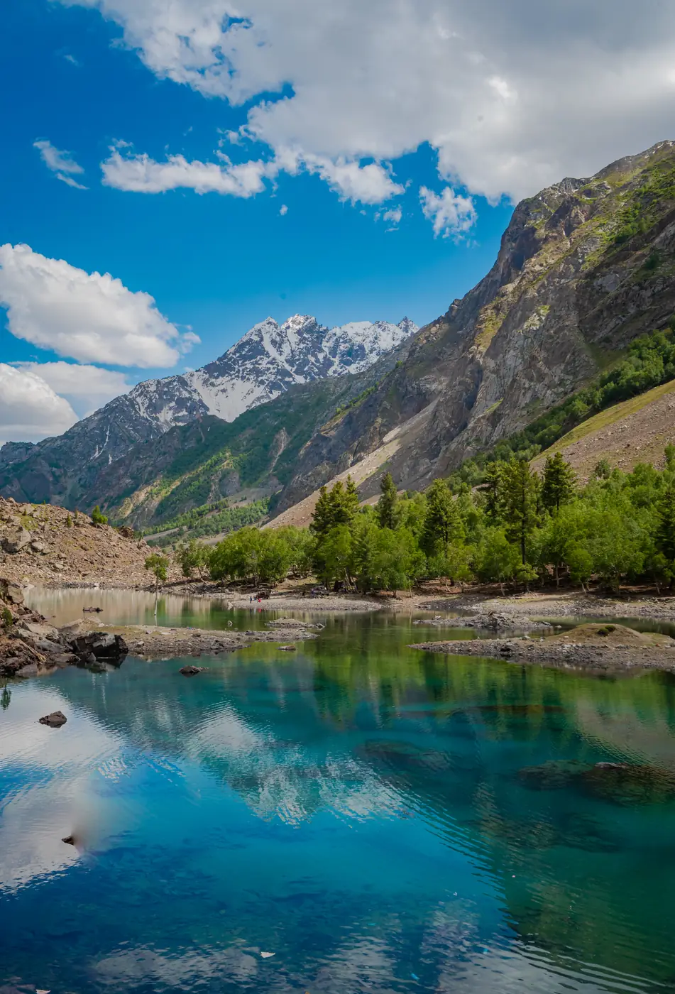 Alpine Lakes, northern Pakistan. Photograph by Yashkuk