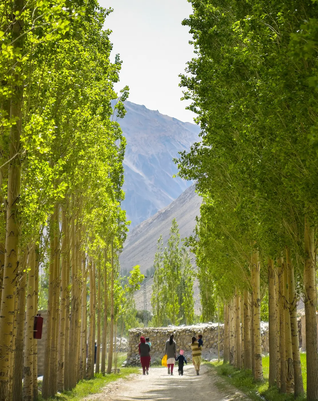 Valleys, northern Pakistan. Photograph by Yashkuk