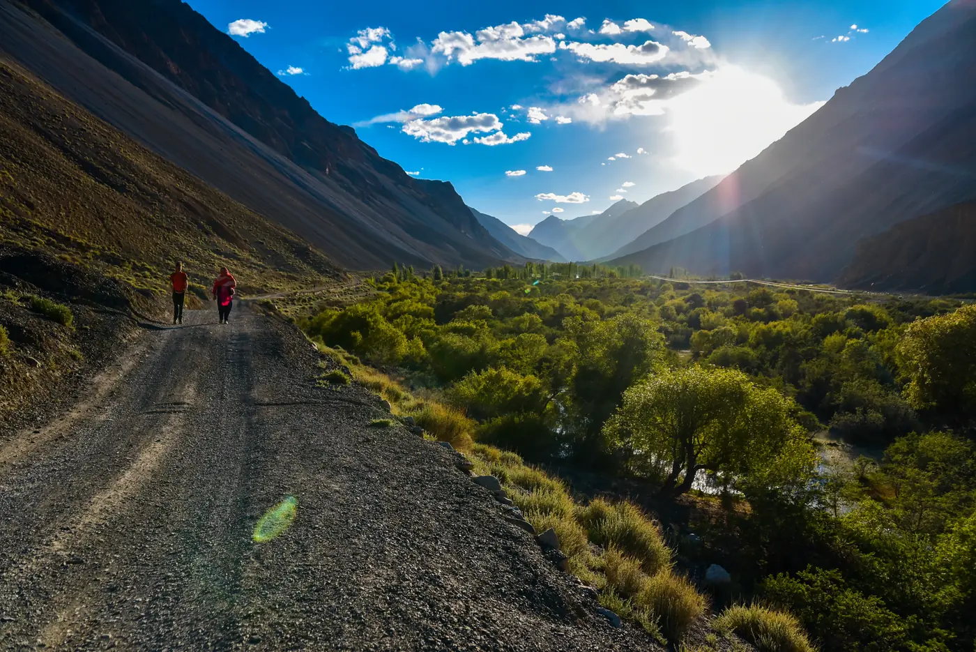 Valleys, northern Pakistan. Photograph by Yashkuk
