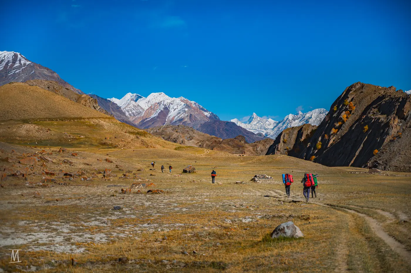 Valleys, northern Pakistan. Photograph by Yashkuk