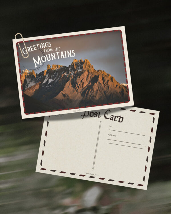 Greetings from the Mountains